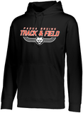 Padua Track Augusta Sportswear Wicking Fleece Hooded Sweatshirt