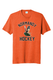 Normandy Hockey Invader Tank Logo Tri-Blend T-Shirt