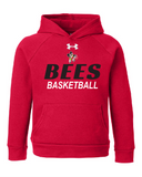 Bees Basketball Under Armour Rival Fleece Hooded Sweatshirt