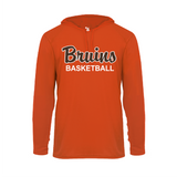 Padua Basketball Womens Badger Long Sleeve Dry Fit Hooded Tee