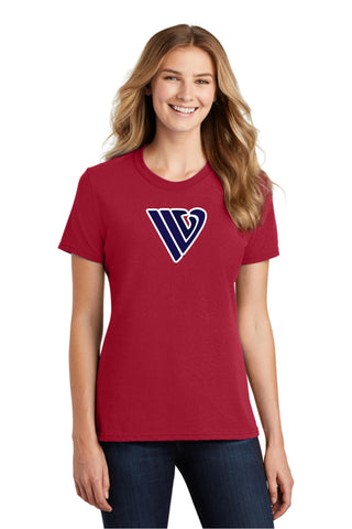 IVL Logo Ladies 50/50 T-Shirt