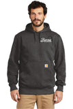 Berea Service Dept. Embroidered Carhartt Rain Defender Heavyweight Hooded Sweatshirt