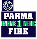 NEW Parma Fire 50/50 Hooded Sweatshirt (Available for all stations)