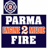 NEW Parma Fire Hanes Beefy T-shirt (Available for all stations)