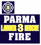 NEW Parma Fire 50/50 9.5oz Crewneck Sweatshirt (Available for all stations)