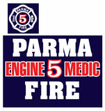 NEW Parma Fire 50/50 9.5oz Crewneck Sweatshirt (Available for all stations)