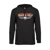 Padua Track Womens Badger Dry Fit Long Sleeve Hooded Tee