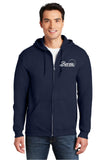 Berea Service Dept. Jerzees Nublend 8 oz Full Zip Hooded Sweatshirt (Sold in 3 colors)