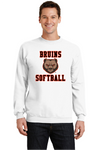 Padua Softball 50/50 Crewneck Sweatshirt