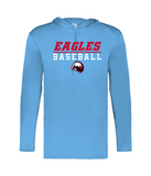 Broadview Hts Baseball Badger Long Sleeve Dry Fit Hooded Tee (Youth and Adult)