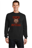 Padua Softball 50/50 Crewneck Sweatshirt