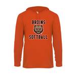 Padua Softball Badger B-Core Long Sleeve Hooded Tee