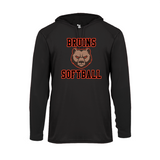 Padua Softball Badger B-Core Long Sleeve Hooded Tee