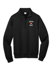 Normandy Hockey Embroidered Port & Co. Core Fleece 1/4 Zip Pullover Sweatshirt