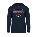 Broadview Hts Baseball Badger Long Sleeve Dry Fit Hooded Tee