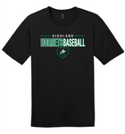 Highland Baseball District Perfect Weight Tee