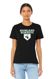 Highland Baseball Ladies Bella + Canvas Relaxed Short Sleeve Tee