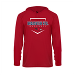 Broadview Hts Baseball Badger Long Sleeve Dry Fit Hooded Tee