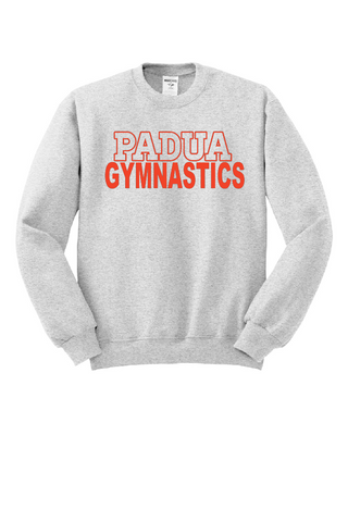 Padua Gymnastics Ash Gray Crewneck Sweatshirts