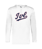 IVL Script Badger Long Sleeve Dry Fit Hooded Tee (Youth and Adult)