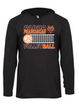 Padua Volleyball Badger B-Core Long Sleeve Dry Fit Hooded Tee