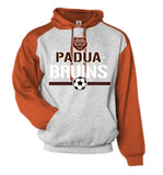 Padua Soccer Badger Athletic Fleece Hooded Sweatshirt