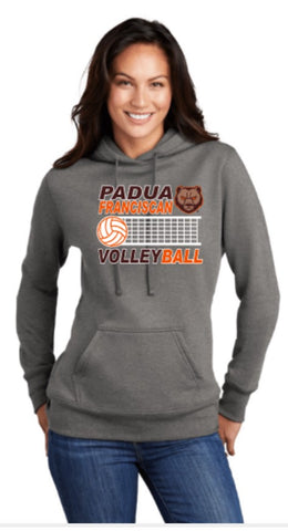 Padua Volleyball 50/50 Ladies Hooded Sweatshirt