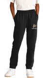 Bees Basketball Port & Co Black Core Fleece Joggers