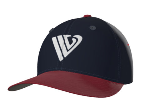 IVL Navy/Red Team Cap