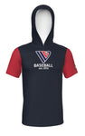 IVL Baseball Champro Sublimated Short Sleeve Hooded Tee