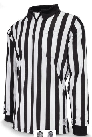 Cliff Keen 1" Stripe Ultra-Mesh Long Sleeve Shirt