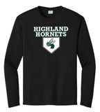 Highland Baseball Long Sleeve Dry Fit Shirt