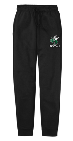 Highland Baseball Port & Co. Black Fleece Joggers with Pockets