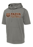 Padua Football Sport-Tek Wicking Fleece Short Sleeve Hooded Sweatshirt