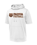 Padua Football Sport-Tek Wicking Fleece Short Sleeve Hooded Sweatshirt
