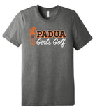 Padua Girls Golf Bella Canvas Unisex Triblend T-Shirt