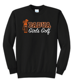 Padua Girls Golf 50/50 Crewneck Sweatshirt