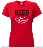 Bees Basketball A4 Softek Short Sleeve Shirt (Mens, Womens, Youth)