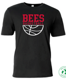 Bees Basketball A4 Softek Short Sleeve Shirt (Mens, Womens, Youth)