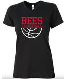 Bees Basketball A4 Softek Short Sleeve Shirt (Mens, Womens, Youth)