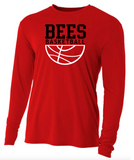 Bees Basketball A4 SofTek Long Sleeve Shirt
