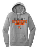 Normandy Hockey Womens Black 50/50 Hooded Sweatshirt