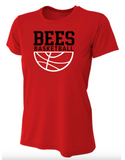 Bees Basketball A4 Cooling Performance Fabric Short Sleeve Shirt (Mens, Womens, Youth)