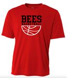 Bees Basketball A4 Cooling Performance Fabric Short Sleeve Shirt (Mens, Womens, Youth)