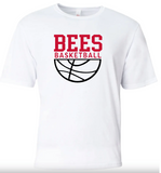 Bees Basketball A4 Softek Short Sleeve Shirt (Mens, Womens, Youth)