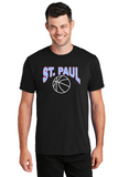 St. Paul Basketball Port & Co Ring Spun Cotton T-Shirt