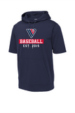 IVL Baseball Sport-Tek Wicking Fleece Short Sleeve Hooded Sweatshirt