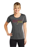 Brecksville Softball Womens Sport Tek Heather Contender Scoop Neck Tee