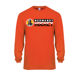 Normandy Hockey Invader Logo Long Sleeve Dry Fit Shirt