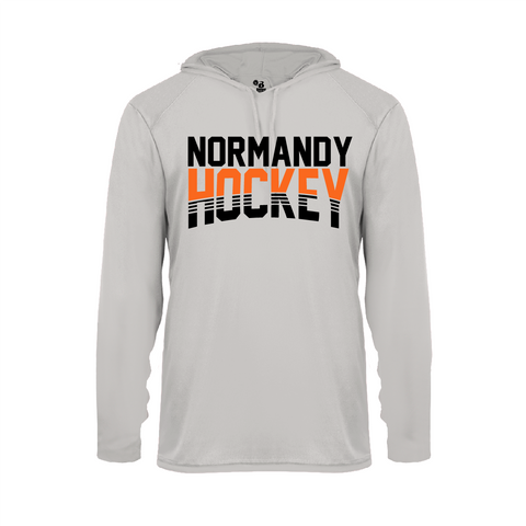 Normandy Hockey Long Sleeve Hooded Tee